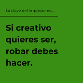 La clave del impostor. Cop, e writing projeto de Paola Lucena - 02.08.2023