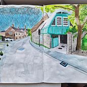 My project for course: Sketchbook Exercises for Artistic Growth. Traditional illustration, Fine Arts, Sketching, Drawing, and Sketchbook project by Hannah Bottomley - 08.03.2023