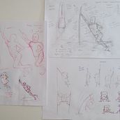 Mi proyecto final de curso: Figura Mástil chino. Fine Arts, Sketching, Drawing, Sketchbook, and Figure Drawing project by Alejandro Martínez - 08.04.2023