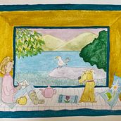 My project for course: Exploratory Sketchbook: Find Your Drawing Style. Traditional illustration, Sketching, Creativit, Drawing, Watercolor Painting, Sketchbook, and Gouache Painting project by Monica Graham - 08.05.2023