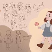 My project for course: Professional Children's Book Illustration with Procreate. Character Design, Digital Illustration, and Children's Illustration project by snowrose - 08.05.2023