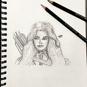 Mi proyecto del curso: Cuaderno de retratos a línea con grafito. Een project van  Beeldende kunst,  Schetsen,  Tekening,  Portrettekening y Sketchbook van Víctor Emmanuel Camacho Alquicira - 05.08.2023