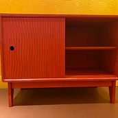 The Red Cabinet. Arts, Crafts, Furniture Design, Making, Interior Design, DIY, and Woodworking project by ctheisinger - 08.05.2023