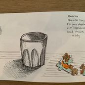 My project for course: Illustrated Diary: Fill Your Sketchbook with Experiences. Traditional illustration, Sketching, Drawing, Sketchbook & Ink Illustration project by Deanna Beat - 07.17.2023