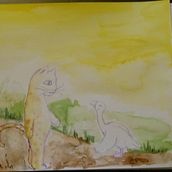 story about a cat who is traveling . Un proyecto de Ilustración tradicional de pipapo - 06.08.2023