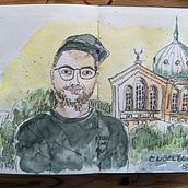 Mein Abschlussprojekt für den Kurs: Aquarellsketching: Drück deine Ideen aus. Un proyecto de Sketchbook de sonja_28 - 06.08.2023