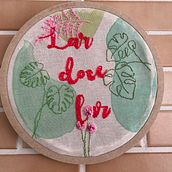 Meu projeto do curso: Técnicas básicas para bordado de letras. Een project van Borduurwerk y Textielontwerp van patriciagomes_4 - 06.08.2023