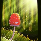 My project for course: Atmospheric Scenes in Procreate: Paint with Color and Light. Digital Illustration, and Traditional illustration project by tomas.kindl - 08.06.2023