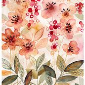 Mi proyecto del curso: Acuarela floral: conecta con la naturaleza. Un proyecto de Ilustración tradicional, Pintura, Pintura a la acuarela e Ilustración botánica de laura_nv - 06.08.2023