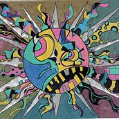 Solarstract (NFT). Traditional illustration, Design, and Advertising project by Joseph Asim - 08.06.2023