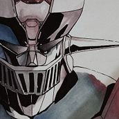 Mazinger Z. Traditional illustration, Drawing & Ink Illustration project by camilo Parraguirre - 08.07.2023