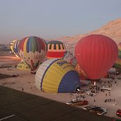 Ballooning over Luxor Egypt. Un progetto di Fotografia di andreea_7 - 07.08.2023