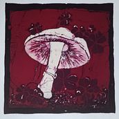 Mi proyecto del curso: Ilustración en batik: técnica de teñido por reserva. Traditional illustration, Arts, Crafts, DIY, Textile D, and eing project by Sara Espinel González - 08.04.2023