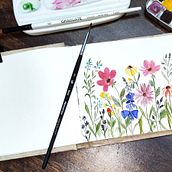  Collection of watercolor painting Ein Projekt aus dem Bereich Aquarellmalerei, Traditionelle Illustration und Sketchbook von Priyanka Borikar - 07.08.2023