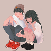 YoongiYyo. Un projet de Illustration traditionnelle de marimomomo - 05.03.2021