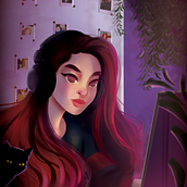Meu ultimo projeto. Traditional illustration project by Francyelle Mota - 07.31.2023