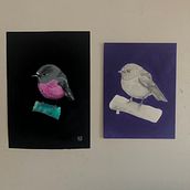 Mein Abschlussprojekt für den Kurs: Traditionelle Ölmalerei für naturalistische Vogelporträts. Projekt z dziedziny  Sztuki piękne,  Malarstwo, Malarstwo olejowe, Ilustracja naturalist i czna użytkownika lilli_landmann - 08.08.2023