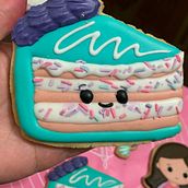Mi proyecto del curso: Decoración de galletas con royal icing para principiantes. Design, Pintura, e DIY projeto de Bernnys Garcia - 08.08.2023
