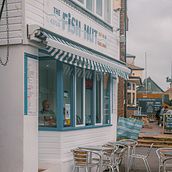 Benson's Fish & Chips. Traditional illustration, Digital Illustration, and Concept Art project by Sara Kuzma - 08.08.2023