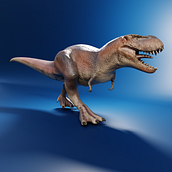 Mi proyecto del curso: Modelo LowPoly de t-rex. 3D Modeling project by sipioni122 - 08.05.2023