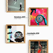 Exposição Recortes Possíveis. Projekt z dziedziny  Kolaż użytkownika Natercia Santana - 08.03.2019