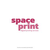Space Print | Branding Project. Un progetto di Br, ing, Br, identit, Pubblicità, Design e Direzione artistica di Amauris Willmore Medrano - 09.08.2023