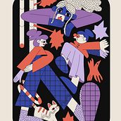 My project for course: Digital Illustration: When Color Meets Imagination. Un progetto di Illustrazione tradizionale, Disegno e Illustrazione digitale di zaneta_aradska - 09.08.2023