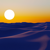 Magical desert. 3D, 3D Modeling, Traditional illustration, Game Design, Photo Retouching, Poster Design, Digital Illustration, Video Games, 3D Design, Game Design, Color Correction, and Color Theor project by Andrey Popdonev - 08.08.2023