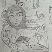 Ejercicio de trazos. Ilustração tradicional projeto de Antonio López - 09.08.2023