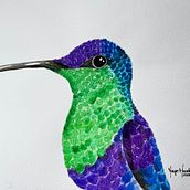 Mi proyecto del curso: Técnicas experimentales de acuarela para principiantes. Un proyecto de Ilustración tradicional, Bellas Artes, Pintura a la acuarela e Ilustración naturalista				 de Yeniffer Mercado Méndez - 20.08.2023