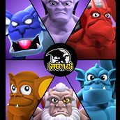 Mi proyecto del curso: Diseño y modelado de personajes estilo cómic en Zbrush (Fan Art de Gargolas). 3D, and 3D Modeling project by sergiomayorga9 - 08.09.2023