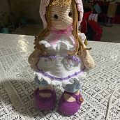 Mi proyecto del curso: Elaboración de muñecas amigurumi románticas . % Mar Mendoza tarafından hazırlanan Sanat ve El Sanatları, O, uncak Tasarımı, El, af Sanatları, Tığ işi, Amigurumi, Tekstil Tasarımı, Ve Reklamcılık projesi - 07.24.2023