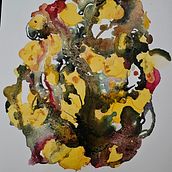 My project for course: Creating Liquid Watercolors and Botanical Inks. Arts, Crafts, Painting, Watercolor Painting, DIY, and Color Theor project by Sonia Roseval - 08.09.2023