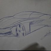 Mi proyecto del curso: Diseño de automóviles: el boceto. Projekt z dziedziny Design, Wzornictwo przem, słowe, Projektowanie produktowe i Sketching użytkownika Ryan Ashnelle Mariano De Jesus - 03.08.2023