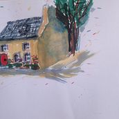 My project for course: Expressive Architectural Sketching with Colored Markers. Sketching, Drawing, Architectural Illustration, Sketchbook & Ink Illustration project by Claire Mullan - 08.11.2023