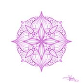Mandala con Procreate. Traditional illustration project by fioreipad19 - 08.11.2023