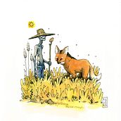 Mi proyecto: Ilustración de personajes mitológicos. Traditional illustration, Character Design, Painting, Drawing, Digital Illustration, and Watercolor Painting project by Gonzalo Agüero - 08.09.2023