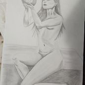 My project for course: Fundamentals of Figure Drawing with Charcoal. Projekt z dziedziny  Sztuki piękne,  R, sunek, R, sunek realist, czn, R i sunek anatomiczn użytkownika Tammy - 11.08.2023