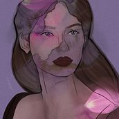 Mi proyecto del curso: Retrato ilustrado con Procreate. Traditional illustration, Vector Illustration, Digital Illustration, and Portrait Drawing project by Paula López - 08.10.2023