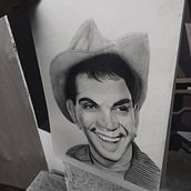 Mi proyecto del curso: Retrato realista con lápiz de grafito. Traditional illustration, Fine Arts, Sketching, Pencil Drawing, Drawing, Portrait Drawing, Realistic Drawing, Artistic Drawing, and Figure Drawing project by Juan david Carlosama - 08.10.2023