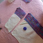 Mi proyecto del curso: Crochet: diseña y teje prendas de estilo romántico. Een project van  Modeontwerp, Textiel, DIY, Haken y Textielontwerp van sglezbravo - 07.08.2023
