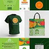 Il mio progetto del corso: Design di identità visive dalle linee decise - Ho deciso di fare una mia versione di naturel. Graphic Design, Creativit, Logo Design, and Communication project by Fayad Ibrahim - 08.12.2023