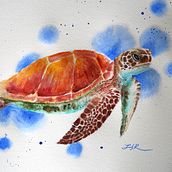 My project for course: Expressive Animal Portraits in Watercolor. Traditional illustration, Watercolor Painting, Realistic Drawing, and Naturalistic Illustration project by Savannah - 08.12.2023