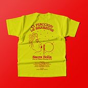 Sacra Bolla T-Shirt design. Traditional illustration, T, pograph, Creativit, Drawing, and Digital Illustration project by Gabriele Falcinelli - 07.04.2023