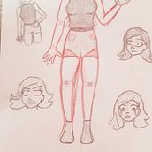 Mi proyecto del curso: Diario de dibujo: crea personajes fantásticos. Een project van Ontwerp van personages,  Schetsen, Tekening met potlood,  Tekening y Sketchbook van Carmen Serrat Porcel - 12.08.2023