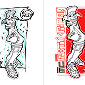 Meu projeto do curso: Criação de uma identidade pessoal ilustrada. Traditional illustration, Accessor, Design, Br, ing, Identit, and Digital Illustration project by Elizana Souza Reis - 08.12.2023