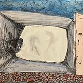 Who's hiding in here?. Watercolor Painting project by Eric Kane - 08.13.2023
