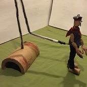 marionetas para stop motion de " Corchistorias". Un proyecto de Diseño de personajes, Artesanía y Stop Motion de eleonora sacchi - 13.08.2023