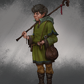 My project for course: Concept Art: Character Design & Worldbuilding. Traditional illustration, Character Design, Digital Illustration, Concept Art, Digital Drawing, and Digital Painting project by Agnibha Sen - 08.06.2023