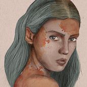 Mi proyecto del curso: Retrato ilustrado con Procreate . % Noelia Iglesias tarafından hazırlanan Geleneksel illüstras, on, Vektör İllüstras, onu, Dijital İllüstras, on, Ve Portre Çizimi projesi - 08.13.2023